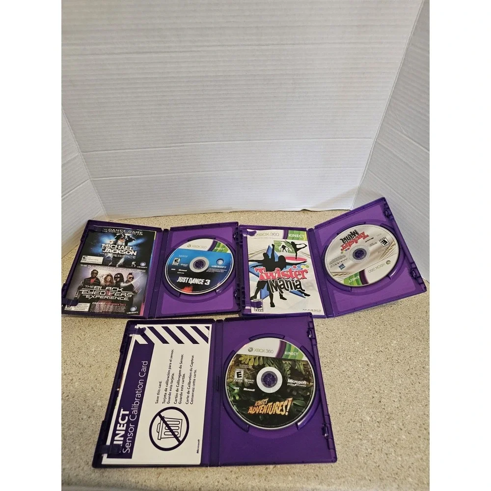 Xbox 360 Kinect Just Dance 3, Twister Mania, Adventures
